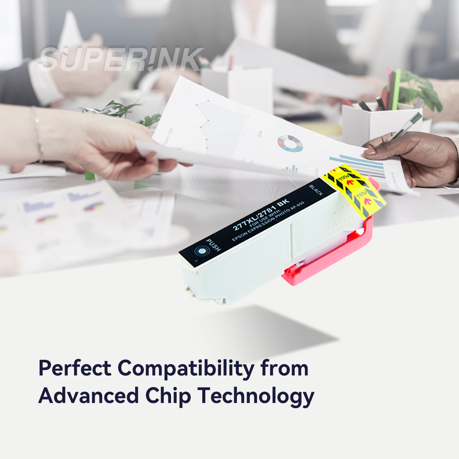 Compatible Epson T277XL120 Ink Cartridge Black High Yield By Superink