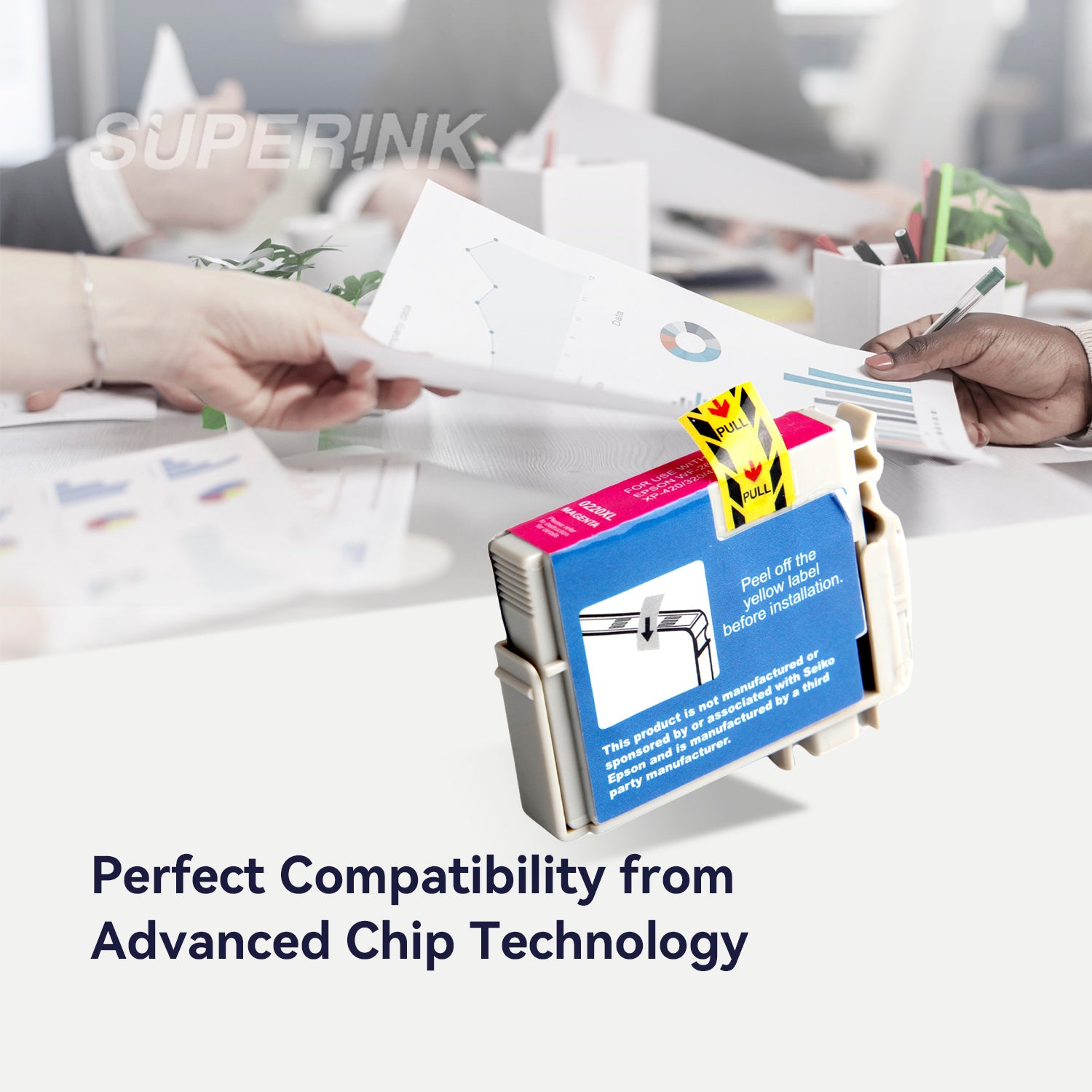 Compatible Epson T220XL / T220 Magenta Inkjet (T220XL320) By Superink