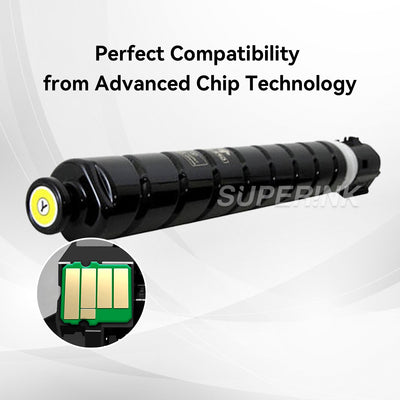 Compatible Canon GPR-55 0484C003AA Yellow Toner Cartridge By Superink