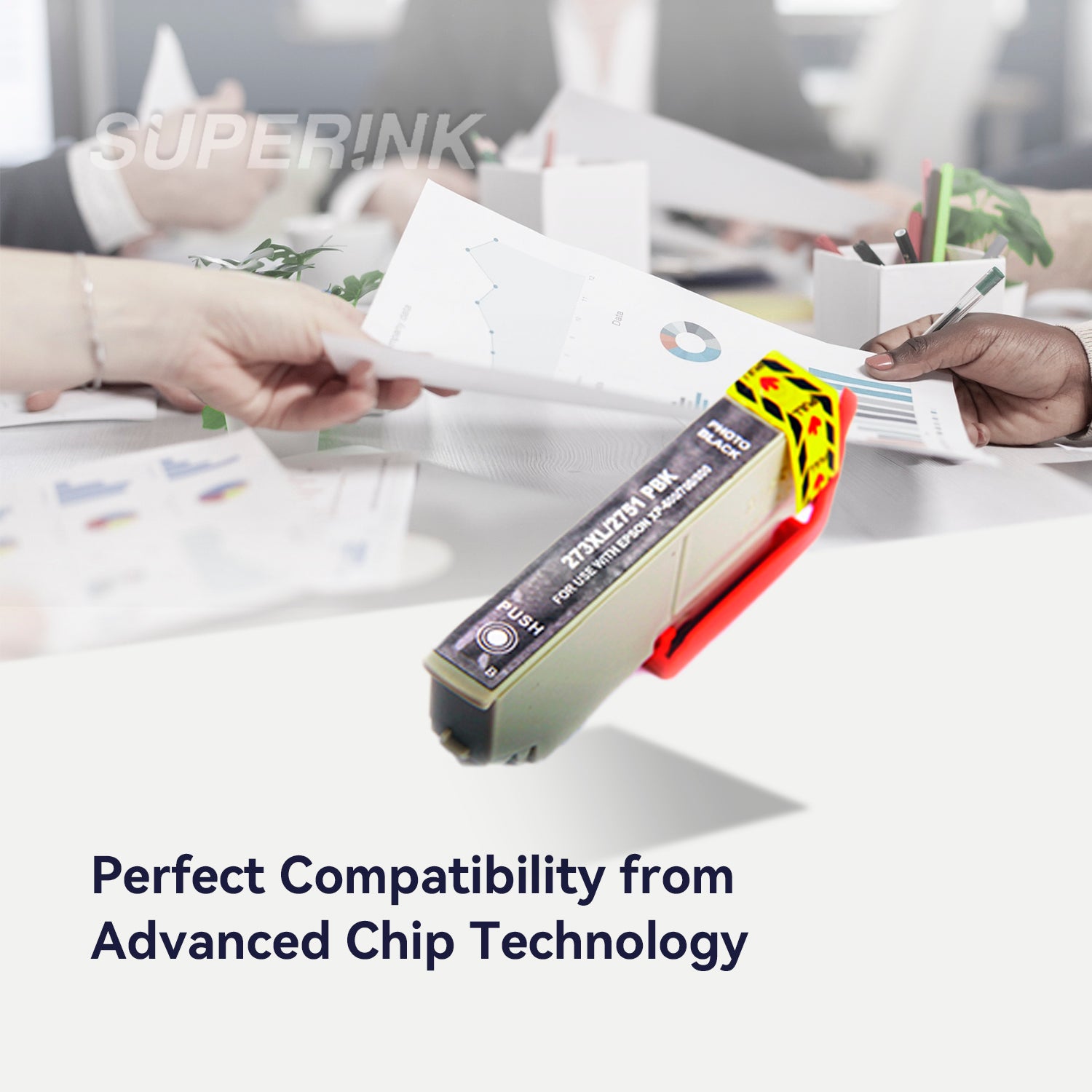 Compatible Epson T273XL Photo Black Inkjet (T273XL120) By Superink