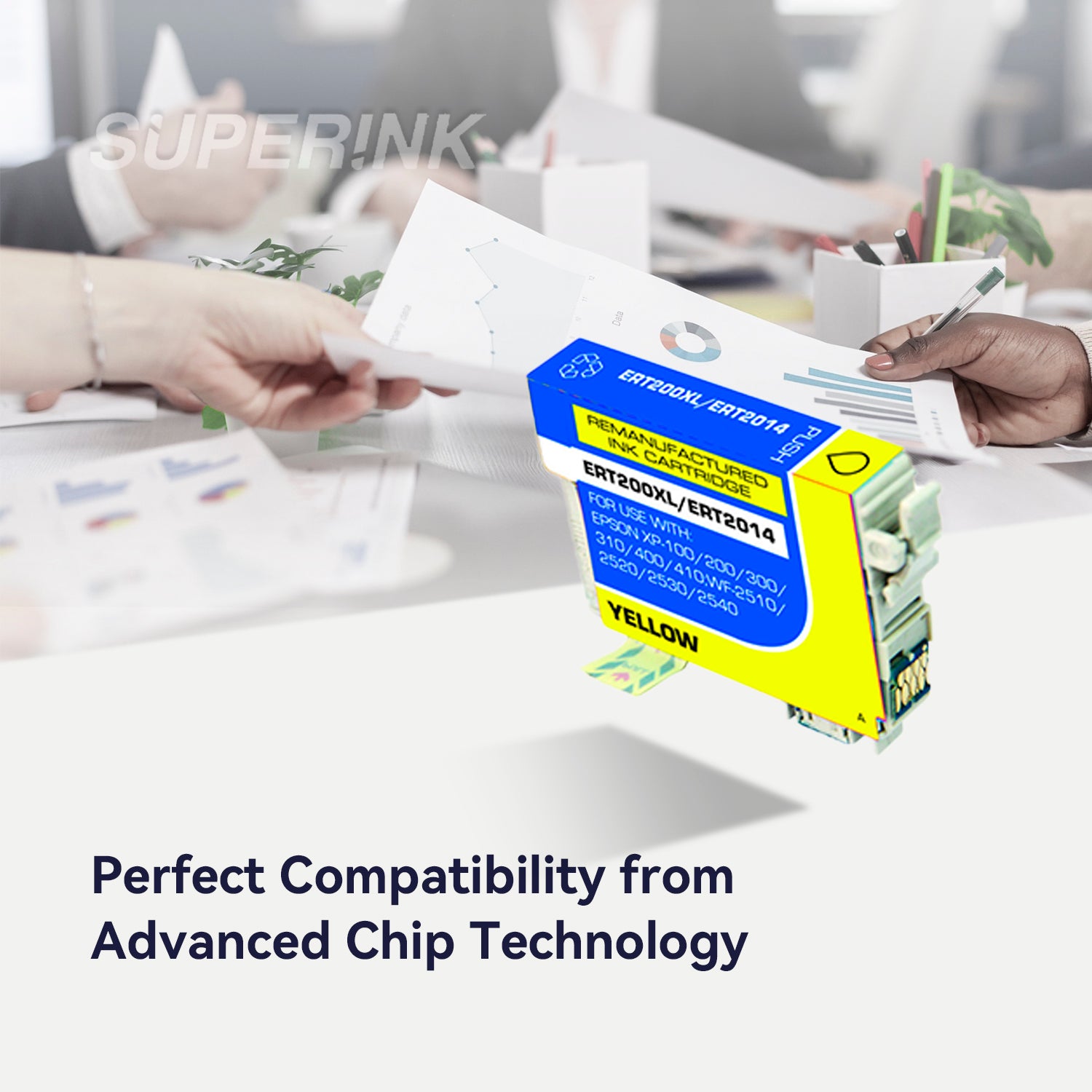 Compatible Epson T200XL Yellow Ink Cartridge (T200XL420) By Superink