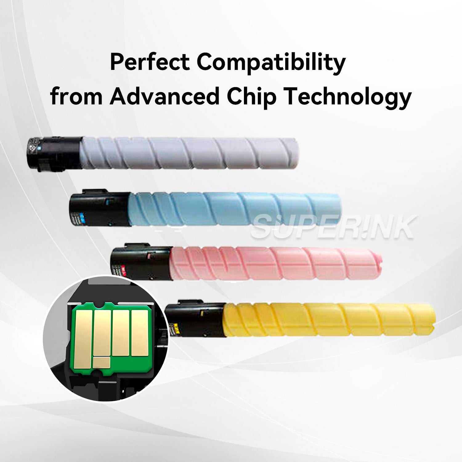 Compatible Konica Minolta TN-514 Toner Cartridge Combo by Superink