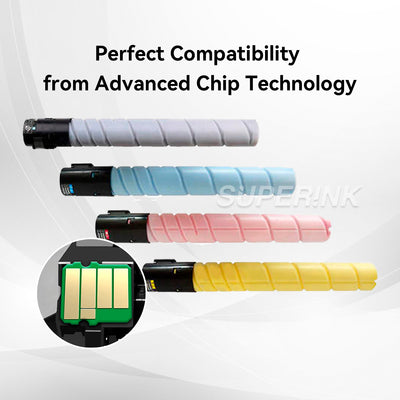 Compatible Konica Minolta TN-514 Toner Cartridge Combo by Superink