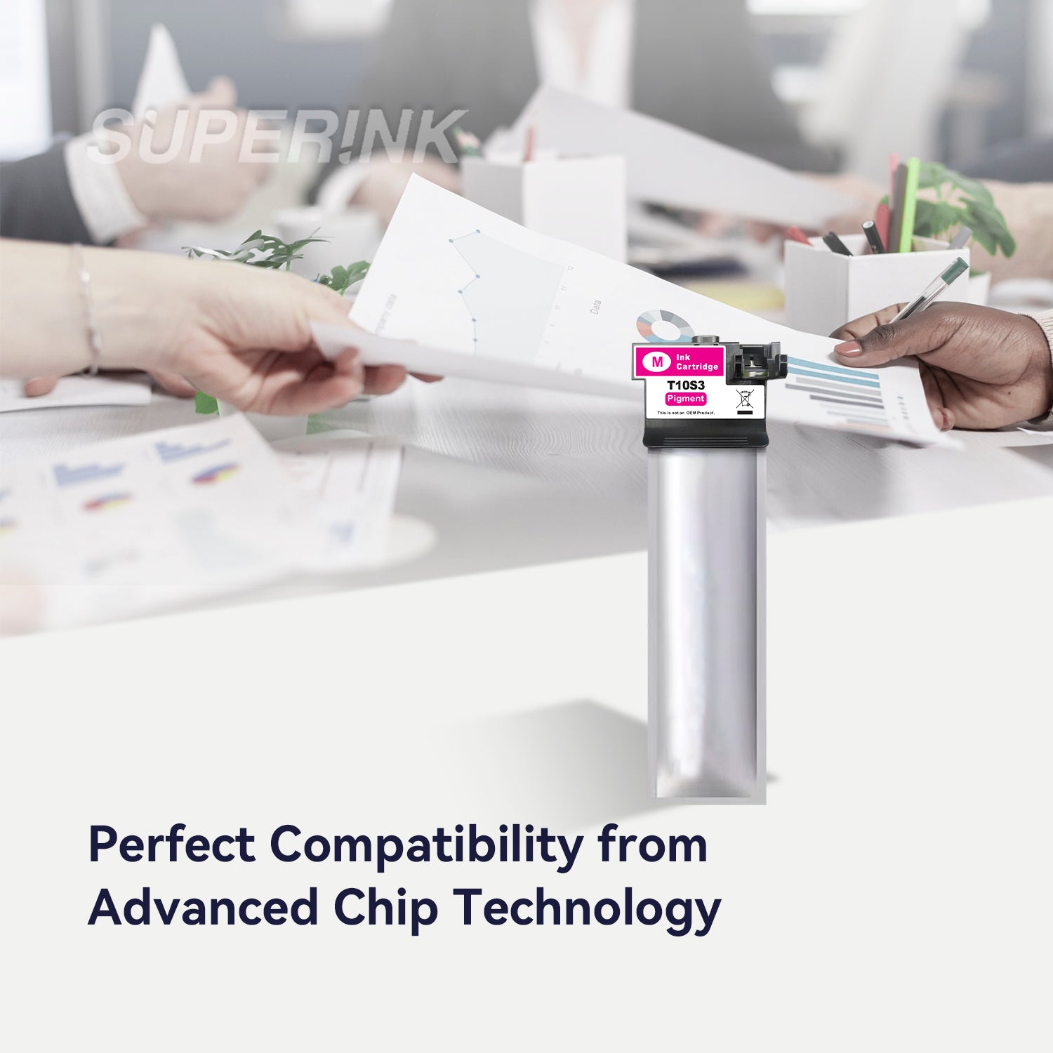 Compatible Epson T10S300 Magenta Ink Cartridge High Yield By Superink