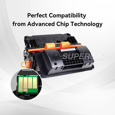 Compatible HP CF281X Black Toner Cartridge (HP 81X) By Superink