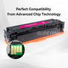 Compatible HP CF403A (201A) Toner Cartridge Magenta by Superink