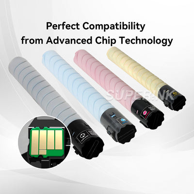 Compatible Konica Minolta TN-321 Toner Cartridge Combo by Superink