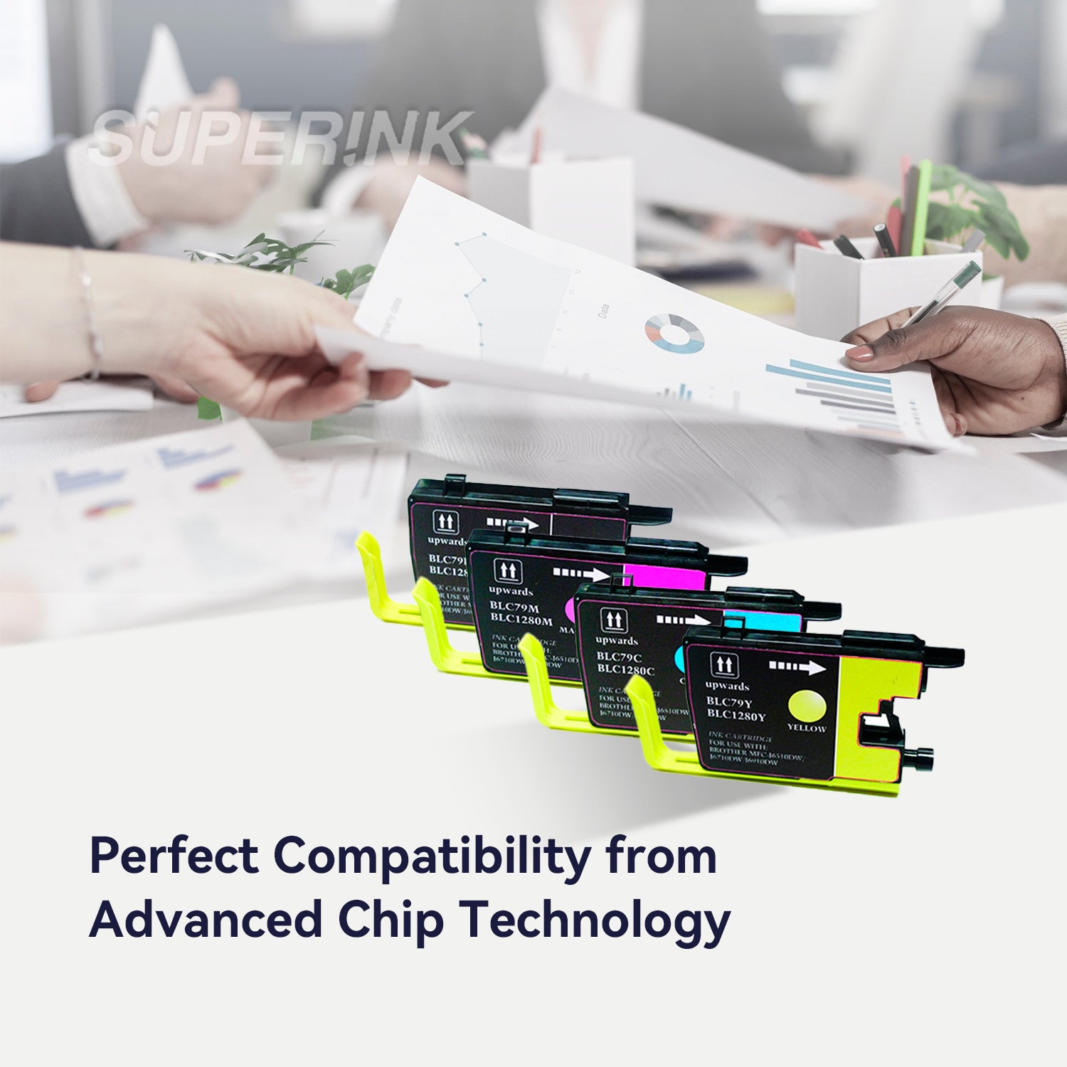 Compatible Brother LC79 Ink Cartridge Set BK/C/M/Y