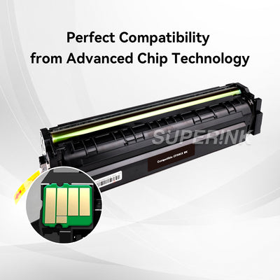 Compatible HP CF500X (HP 202X) Toner Cartridge Black By Superink