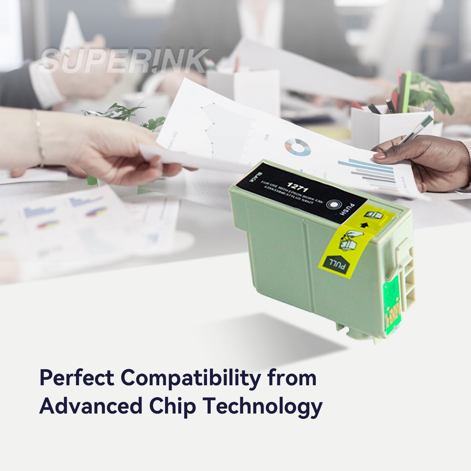 Compatible Epson 127 (T127120) Black Inkjet Cartridge By Superink