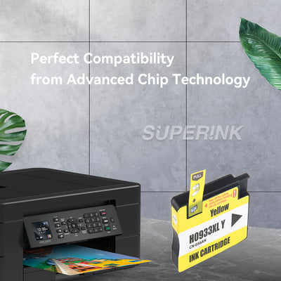 Compatible HP 933XL (HP CN056AN) Ink Cartridge Yellow By Superink