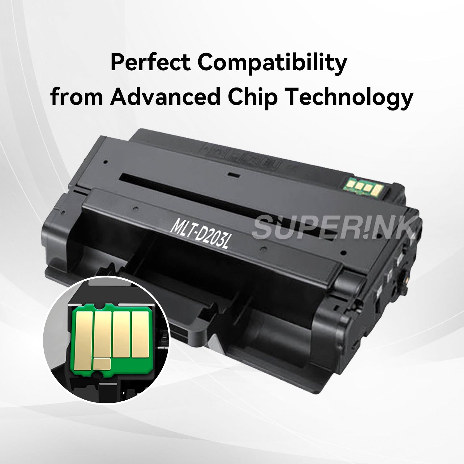 Compatible Samsung MLT-D203L Black Toner Cartridge By Superink