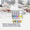 Compatible Epson T741 DS Ink Pack Combo, 4 X 1 Liter By Superink