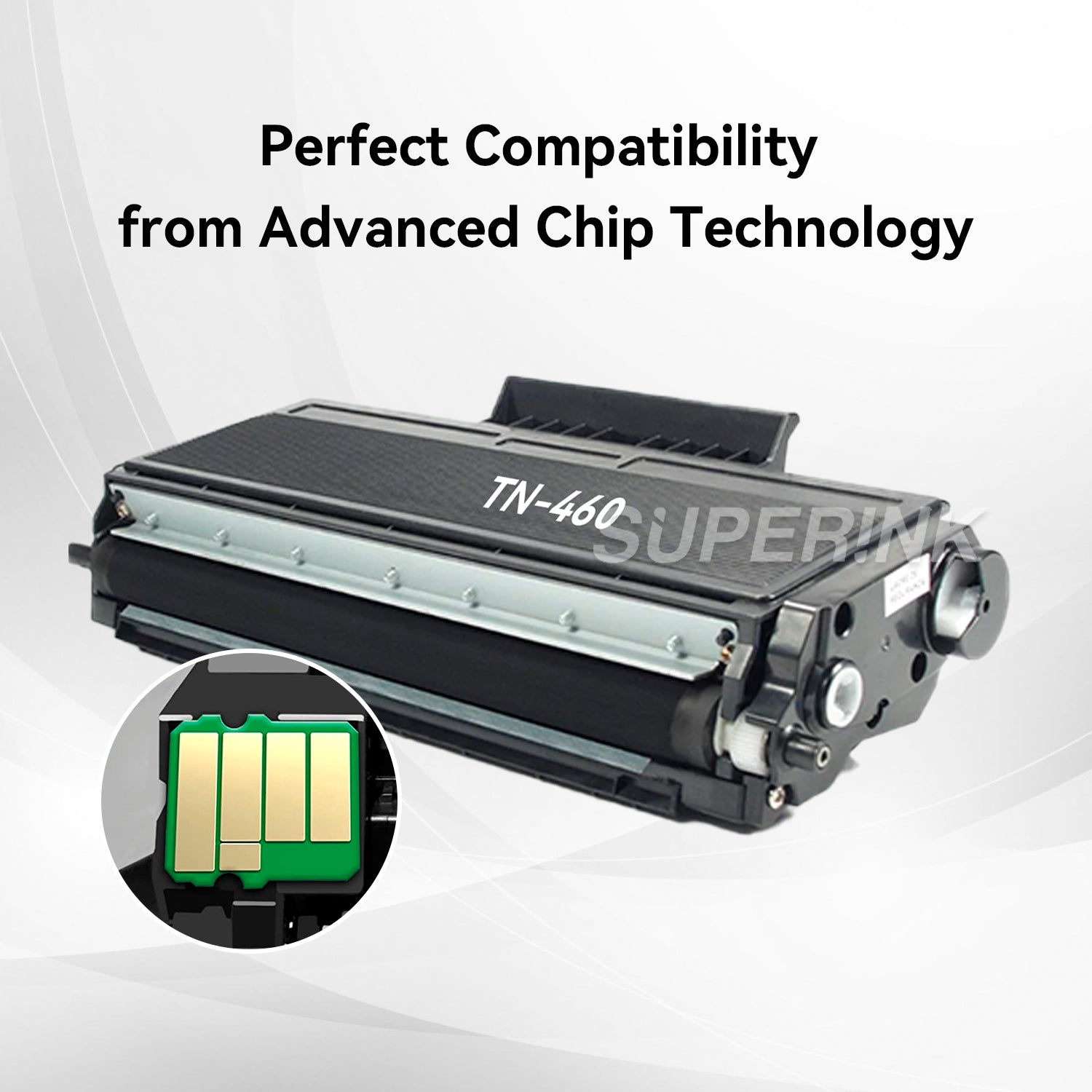 Compatible Brother TN-460 Black Toner Cartridge