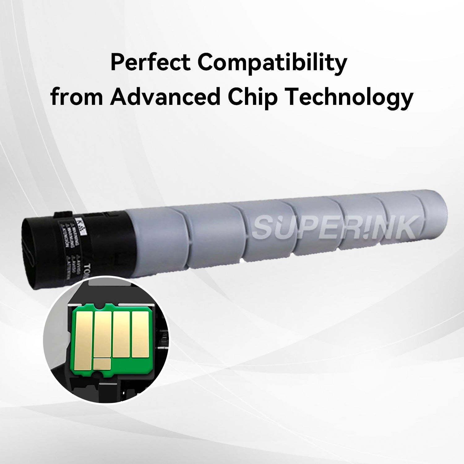 Compatible Konica Minolta TN-324K Black Toner Cartridge by Superink