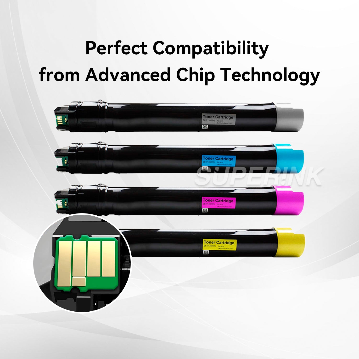 Compatible Xerox Phaser 7800 Toner Cartridge Combo by Superink