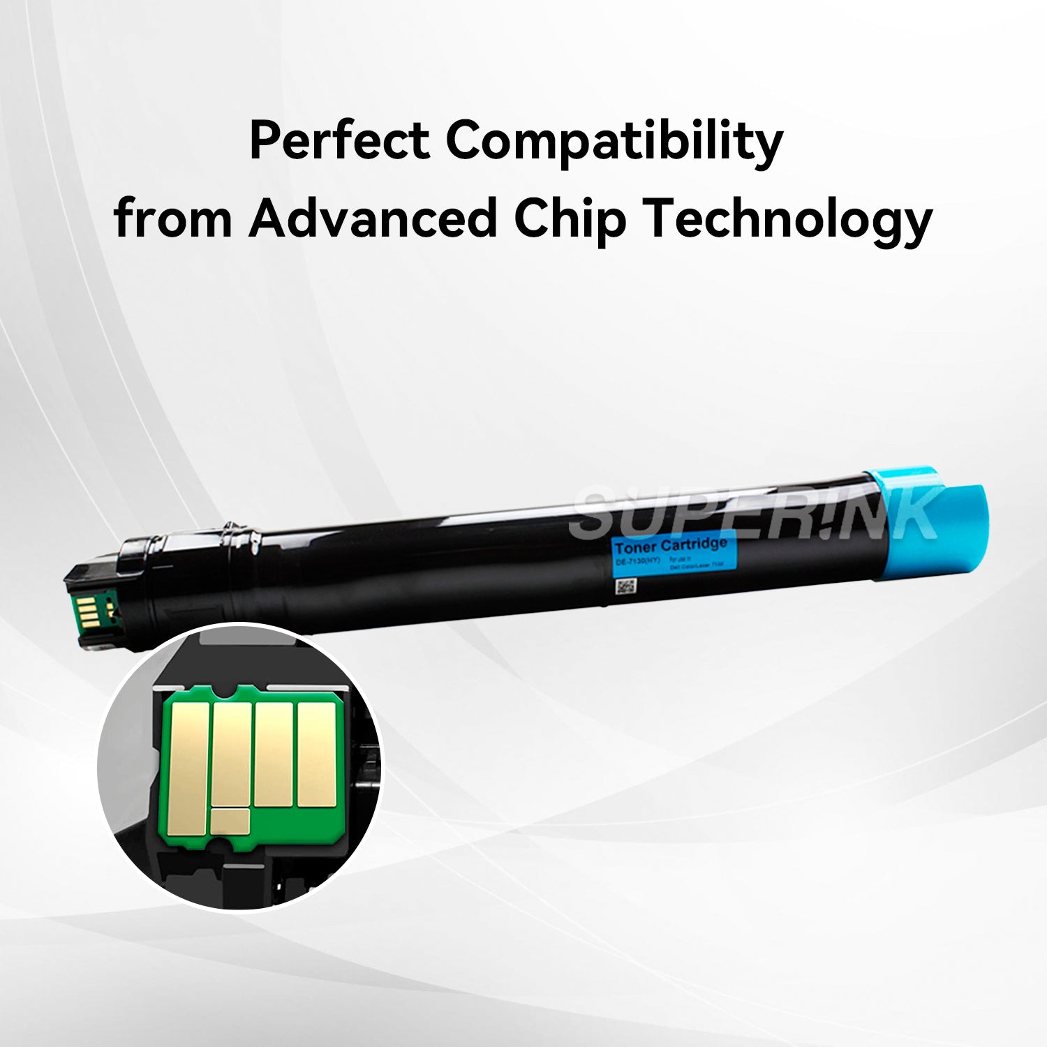 Compatible Xerox 106R01566 Cyan Toner Cartridge by Superink