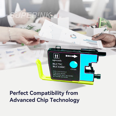 Compatible Brother LC79 Cyan Ink Cartridge by Superink
