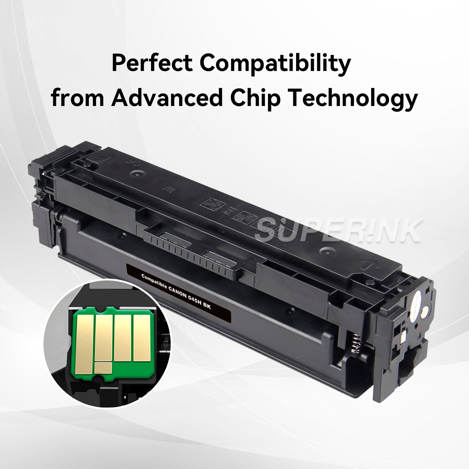 Compatible Canon 045 (1242C001) Black Toner Cartridge By Superink
