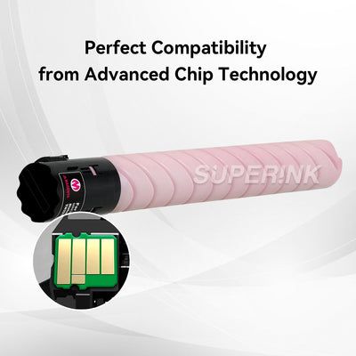 Compatible Konica Minolta TN-321M Magenta Toner Cartridge by Superink