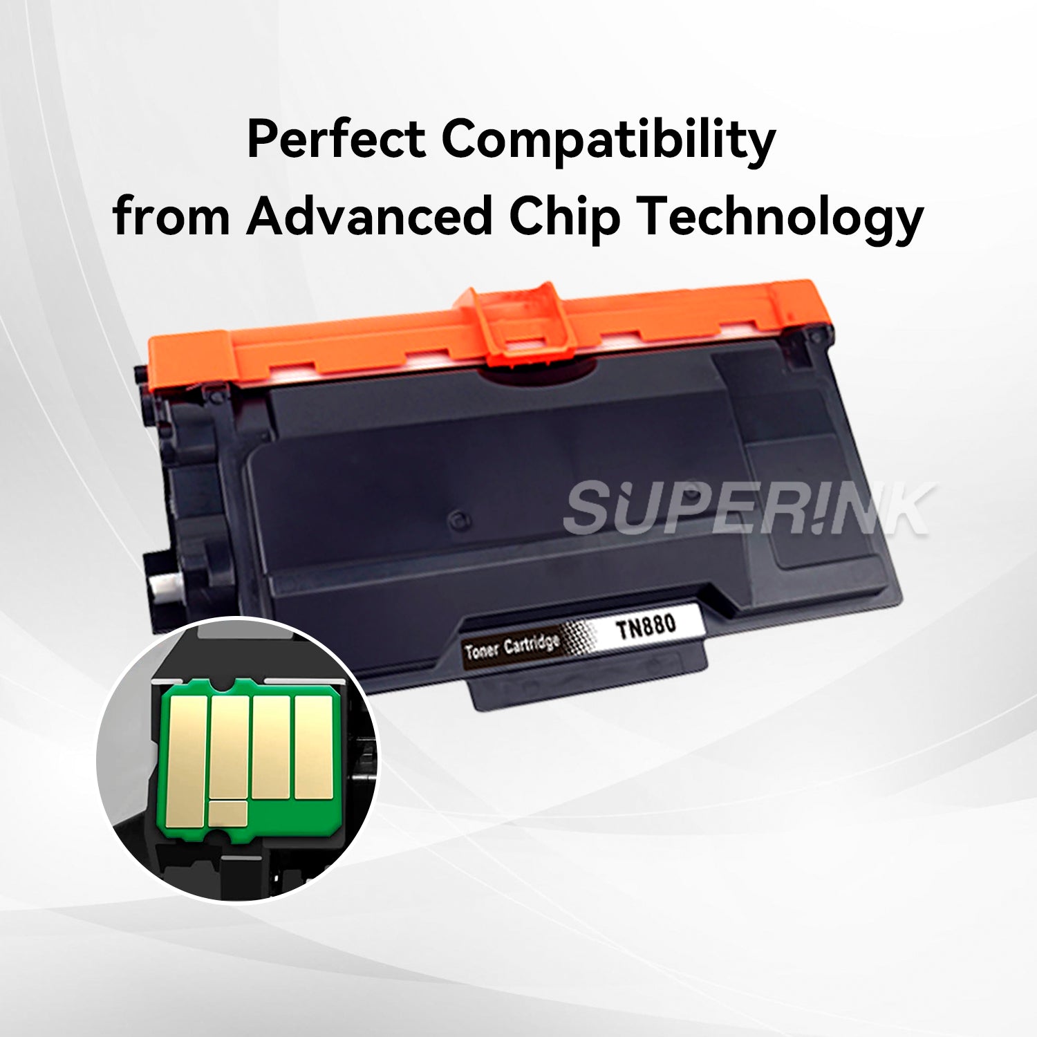 Compatible Brother TN-880 Black Toner Cartridge,High Yield