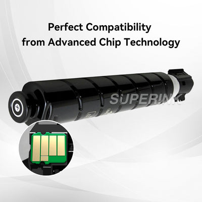 Compatible Canon GPR-55 0481C003AA Black Toner Cartridge By Superink