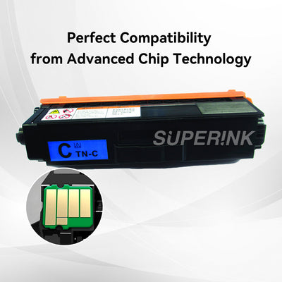 Compatible Brother TN315 Cyan Toner Cartridge By Superink