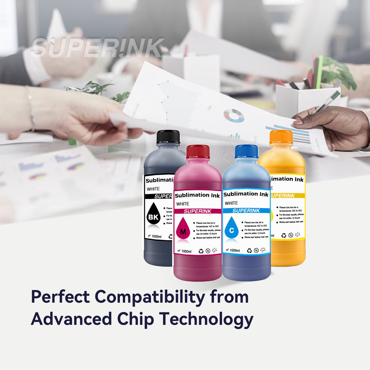 4X1L Sublimation Ink Combo for Epson Desktop & Wide Format By Superink ...