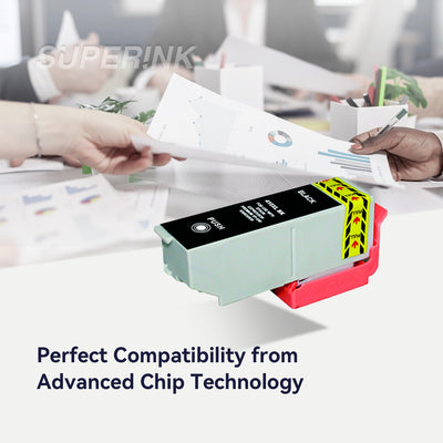 Compatible Epson T410XL020  Inkjet Cartridge Black By Superink