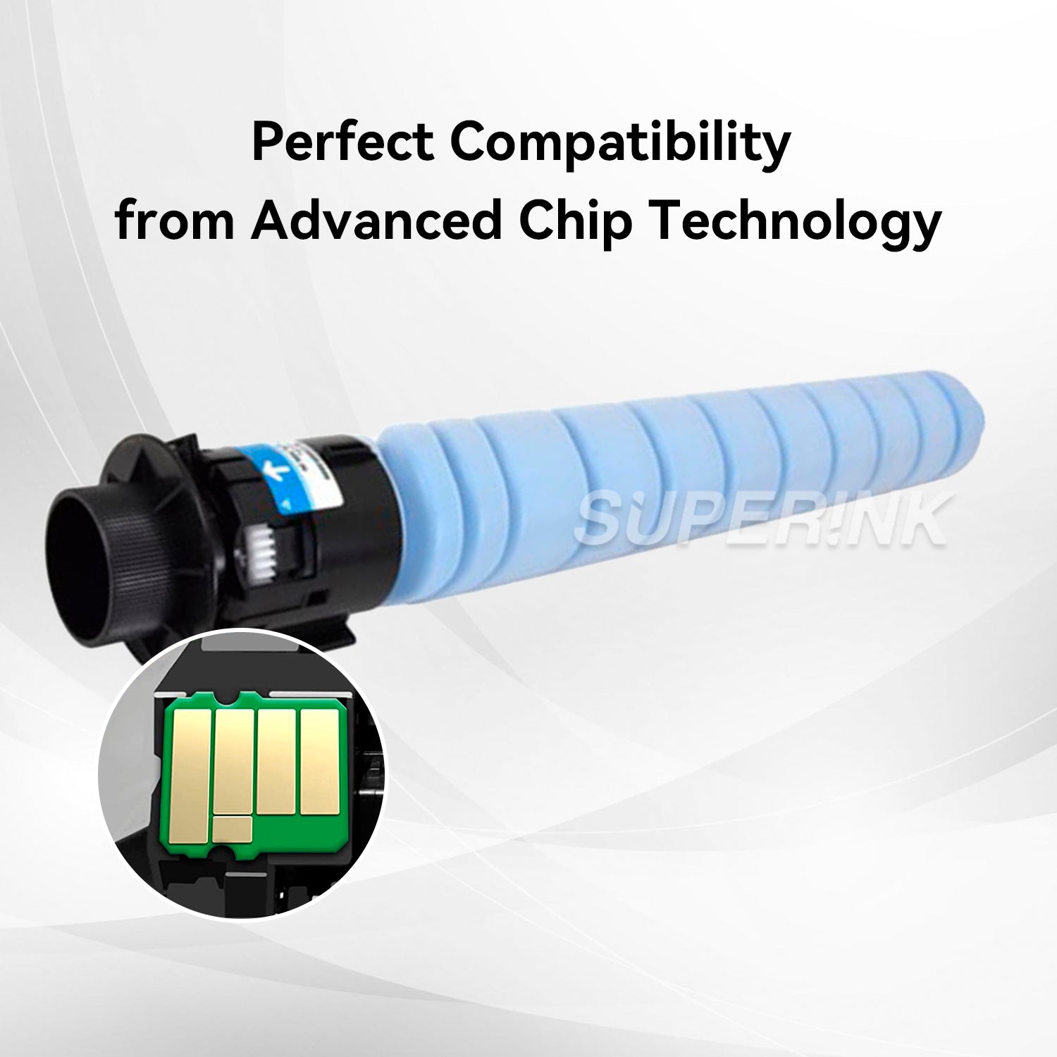 Compatible Ricoh 842254 Cyan Toner By Superink