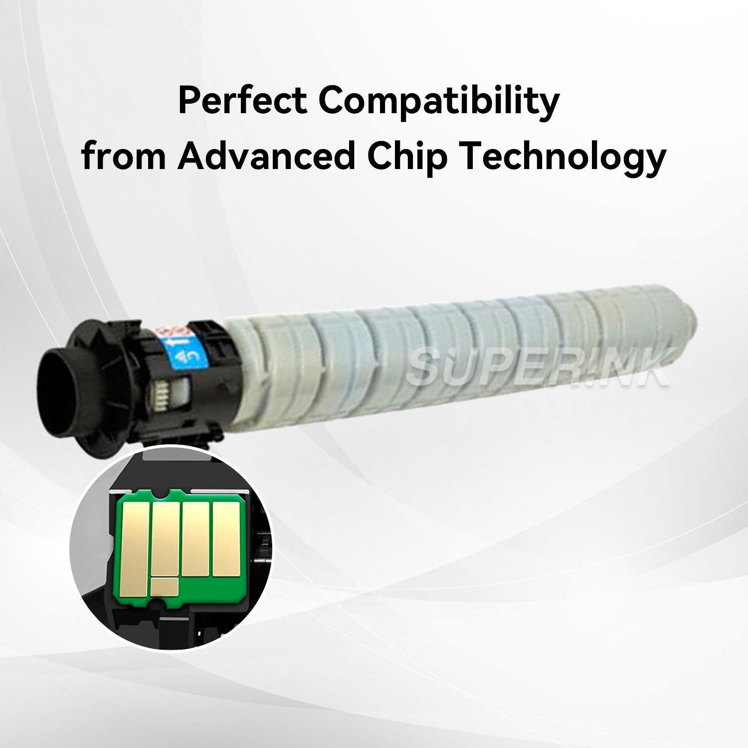 Compatible Ricoh 842282 Cyan Toner By Superink