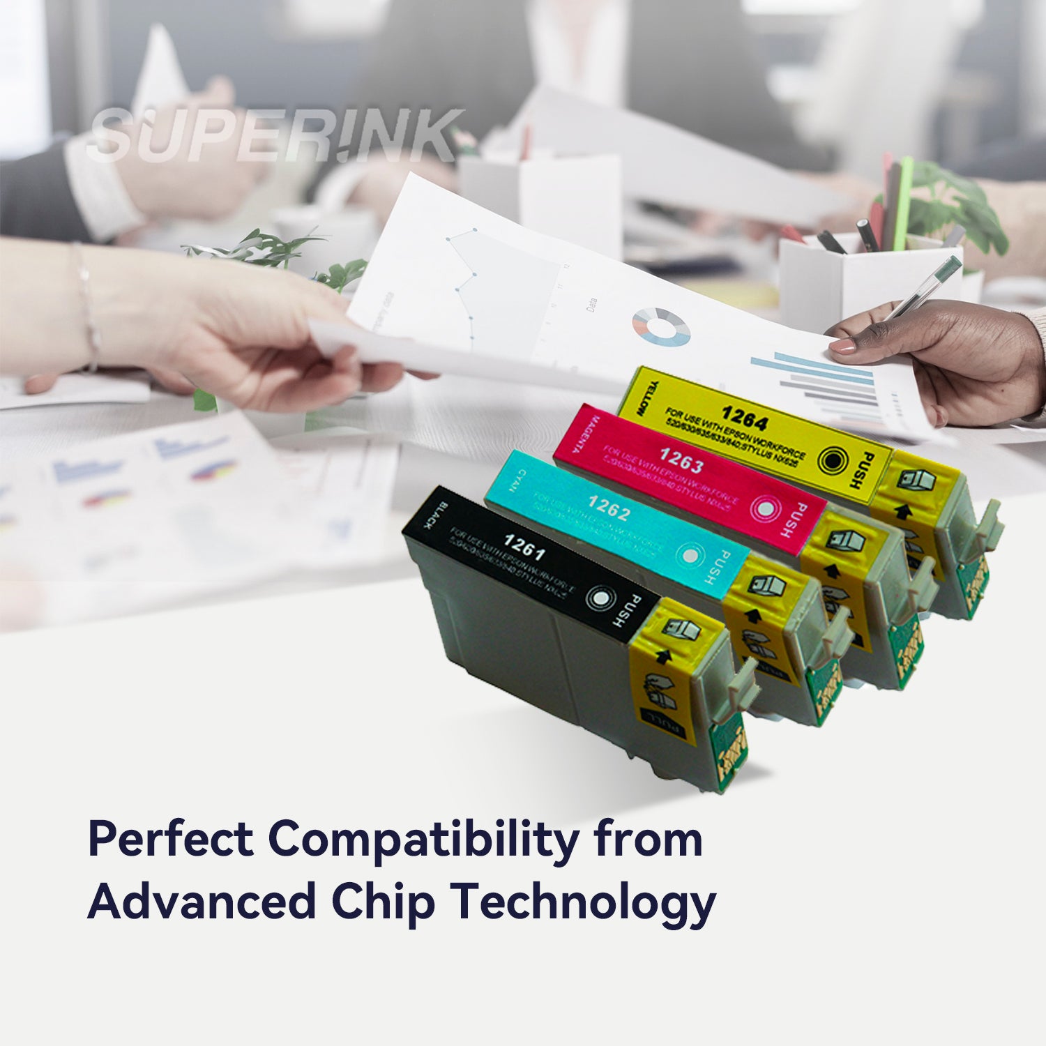 Compatible Epson T126 Ink Cartridge Compatible Combo by Superink