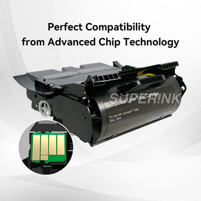 Compatible Lexmark T640 / T644 / 64015HA Toner Cartridge By Superink