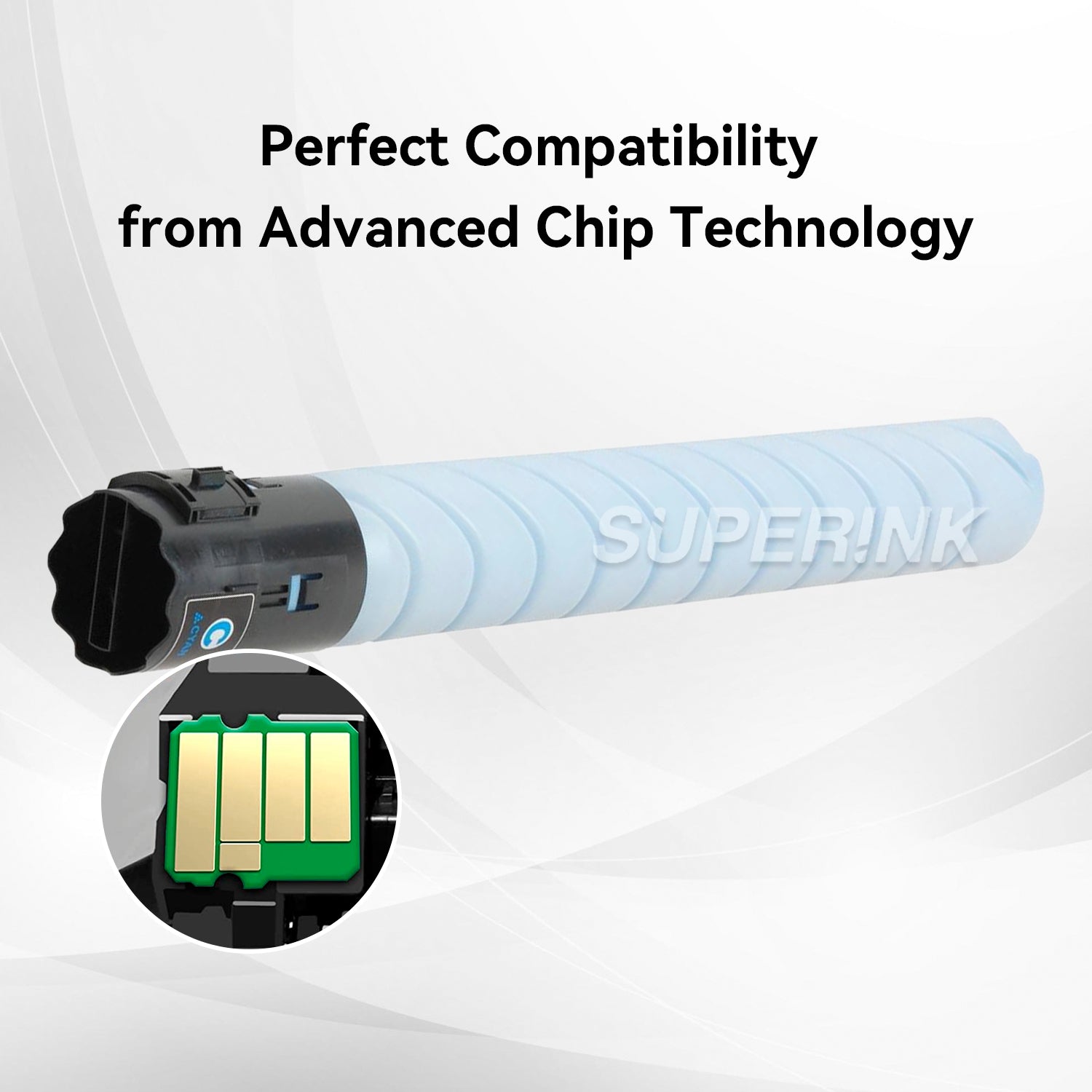 Compatible Konica Minolta TN-321C Cyan Toner Cartridge by Superink