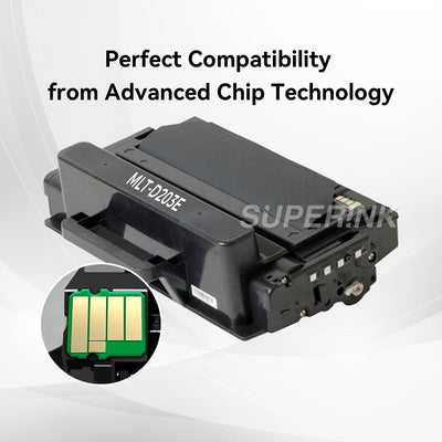 Compatible Samsung MLT-D203E Black Toner Cartridge By Superink