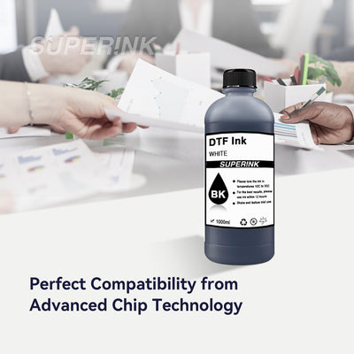 DTF Ink Direct to Film Black 1000ml By Superink