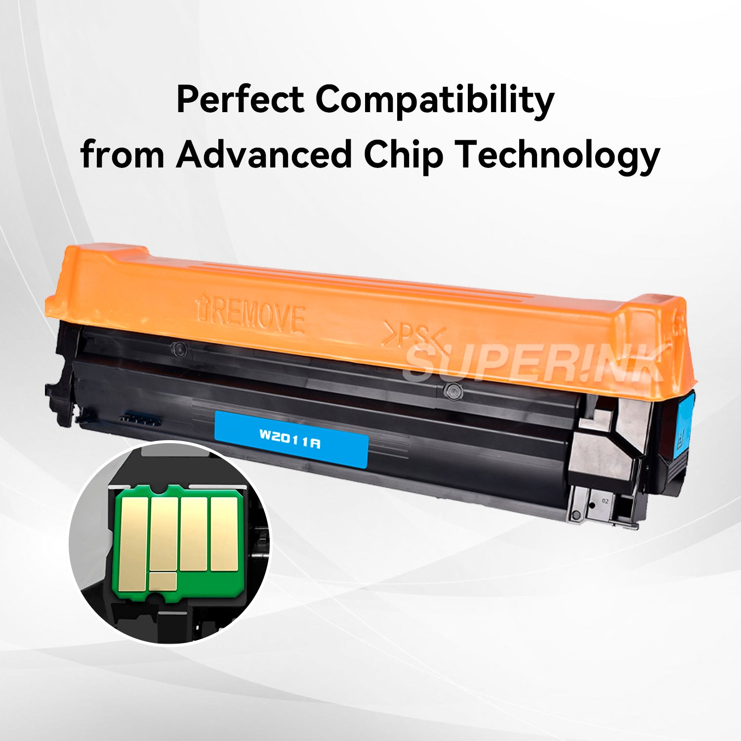 Compatible HP W2011A / 659A Cyan Toner By Superink