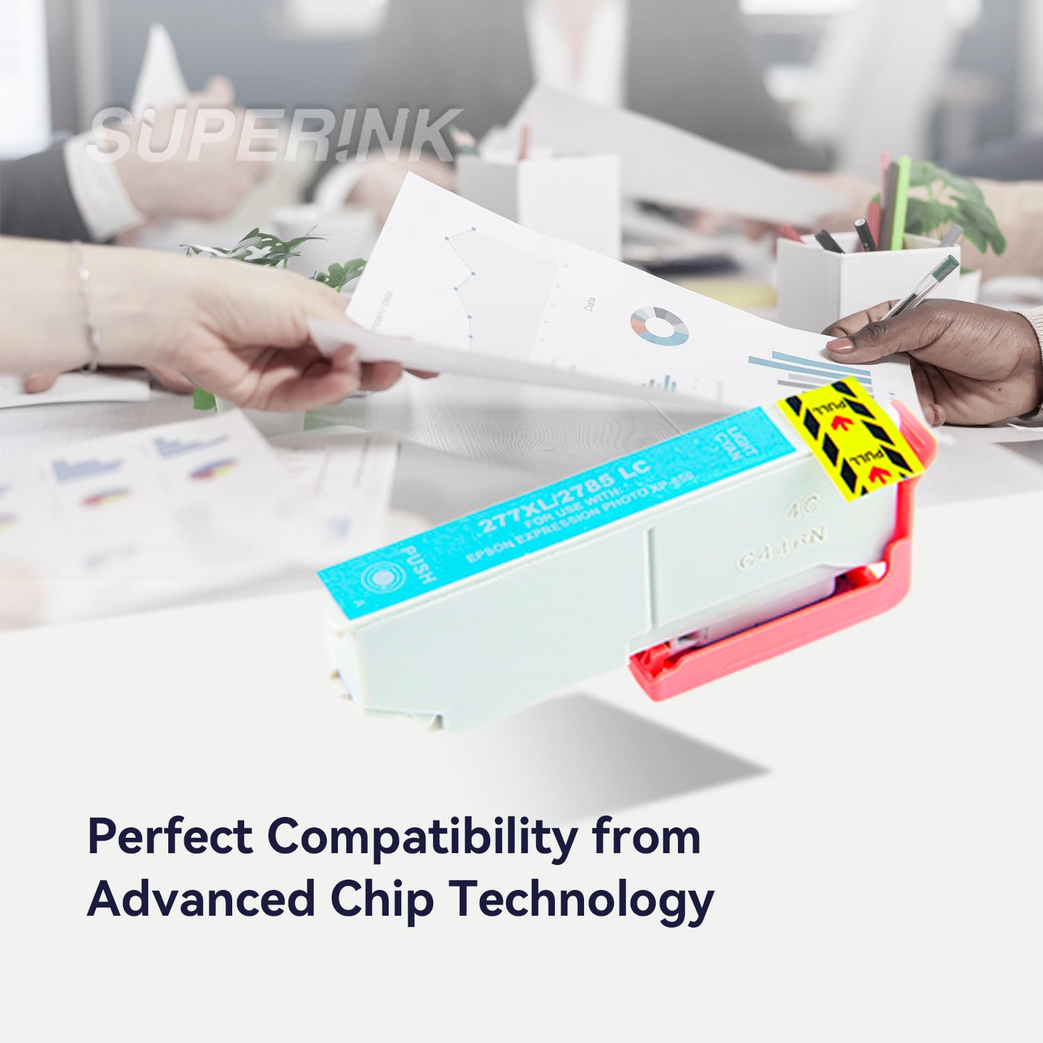 Compatible Epson T277XL520 Inkjet Cartridge Light Cyan By Superink