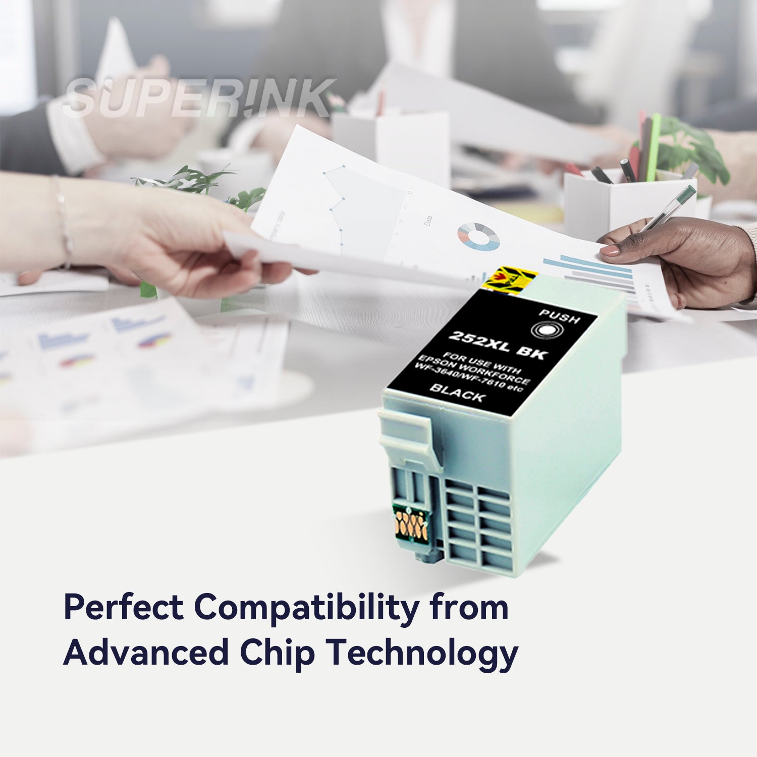 Compatible Epson T252XL Black Inkjet Cartridge