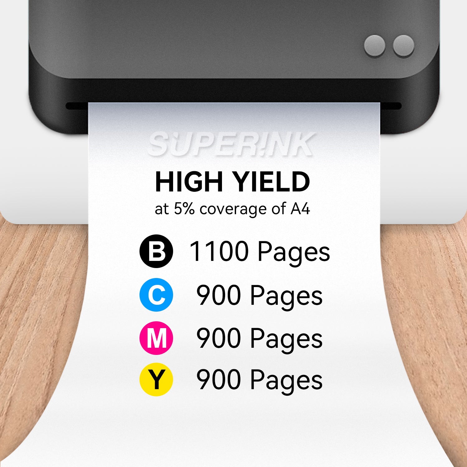 Compatible HP CF510A CF511A CF512A CF513A Toner Set by Superink