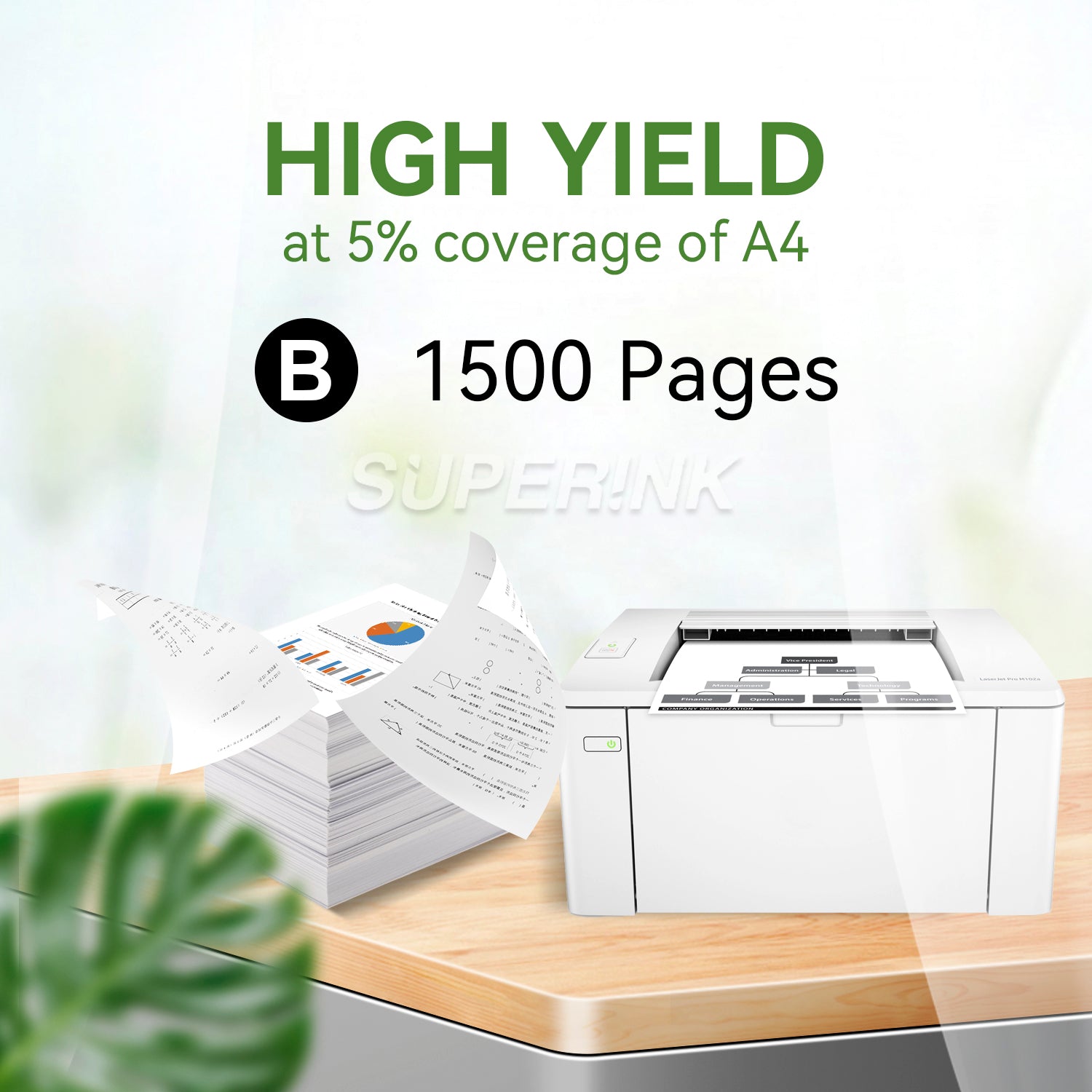 Compatible Samsung CLT-K406S Black Toner Cartridge By Superink