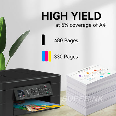 Compatible HP 61XL Ink Cartridge Combo High Yield by Superink