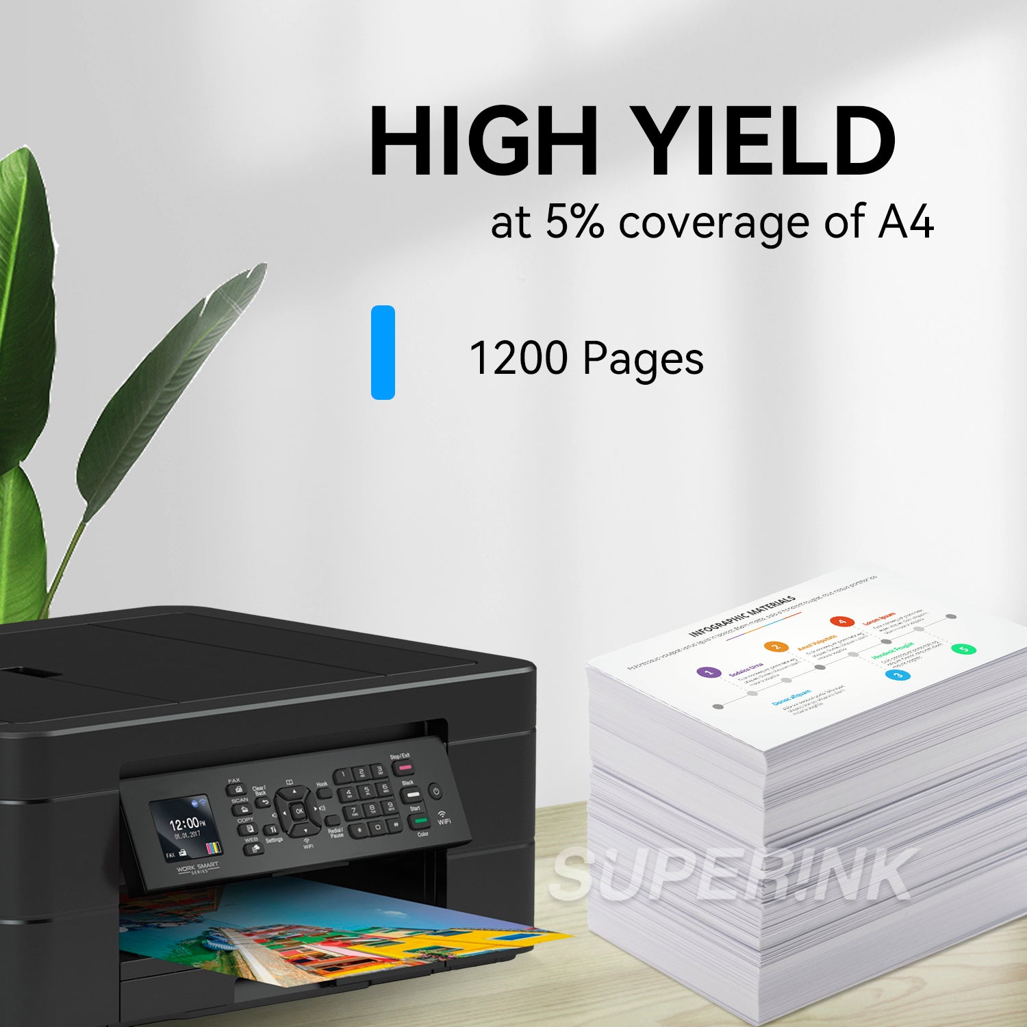 Compatible Brother LC79 Cyan Ink Cartridge