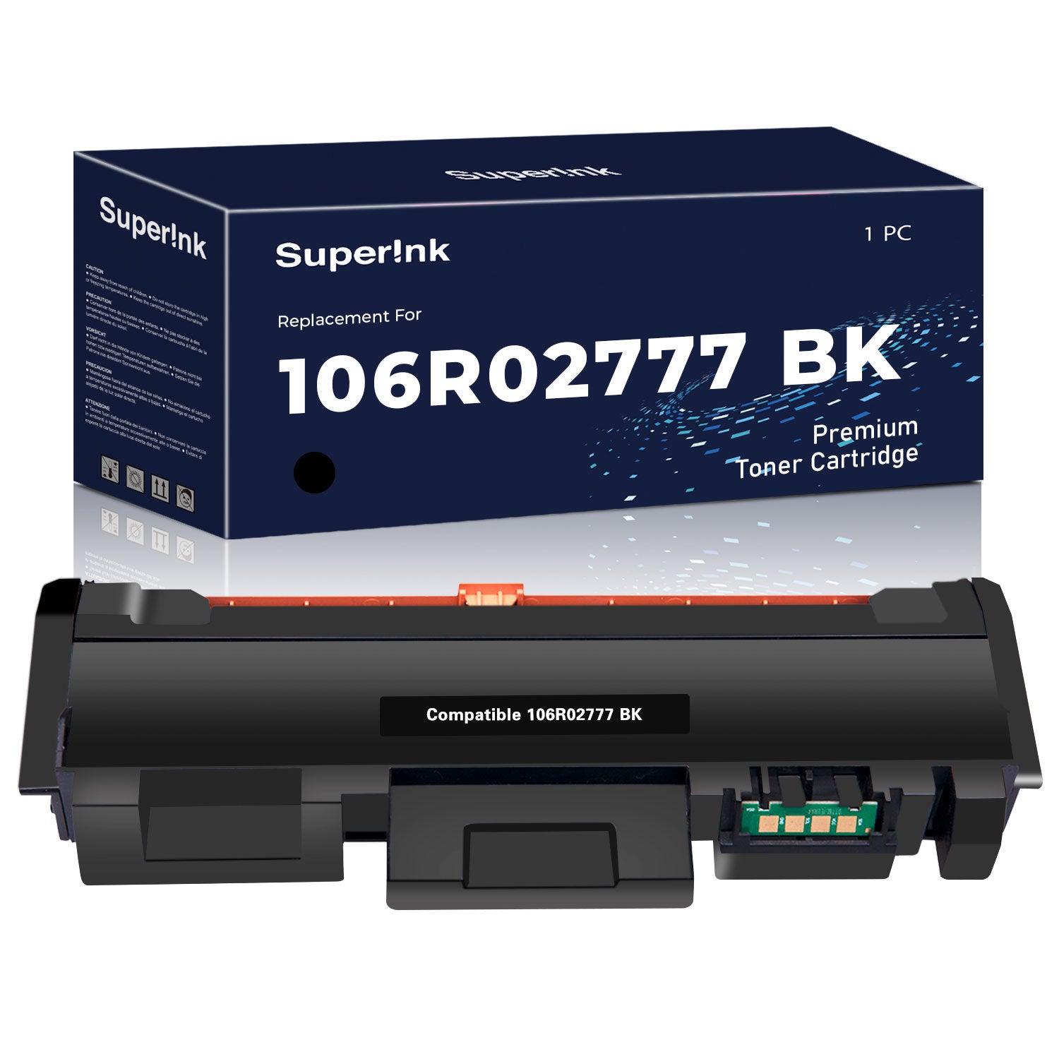 Compatible Xerox 106R02777 Black Toner Cartridge By Superink