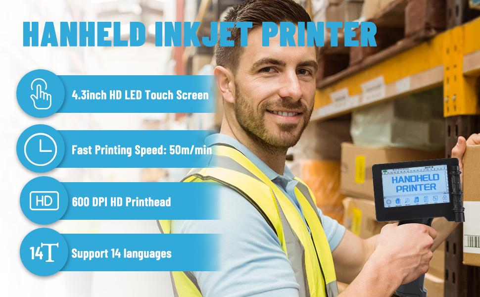 Handheld Printer Printer 12.7mm Print Height by Superink