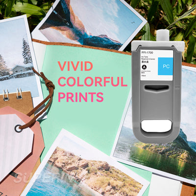Compatible Canon PFI-1700 Photo Cyan Ink Cartridge By Superink