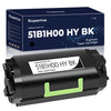 Compatible 51B1H00 8500 Pages High Yield Toner Cartridge by Superink