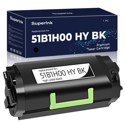 Compatible 51B1H00 8500 Pages Cartouche toner haut rendement par Superink