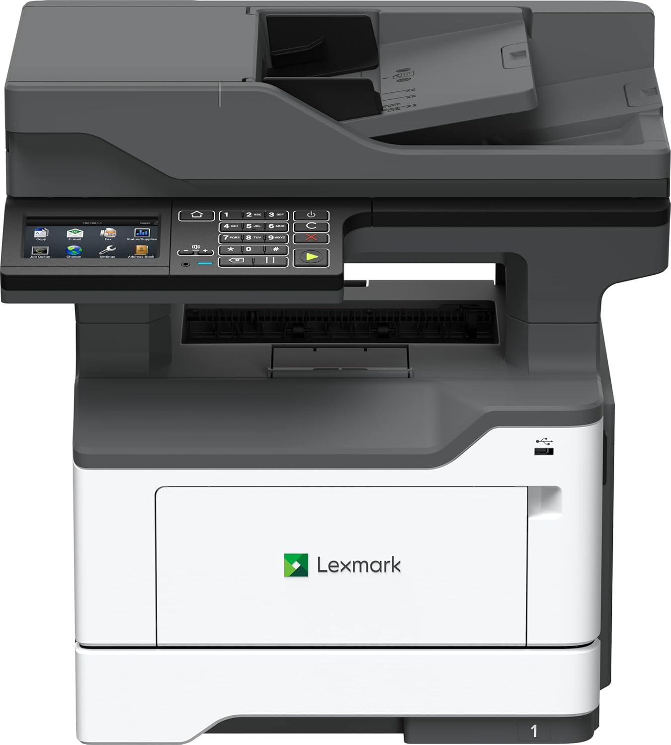 Lexmark MX521ADE Monochrome Wireless All-In-One Laser Printer - (36S0820) (Include 1 Toner)