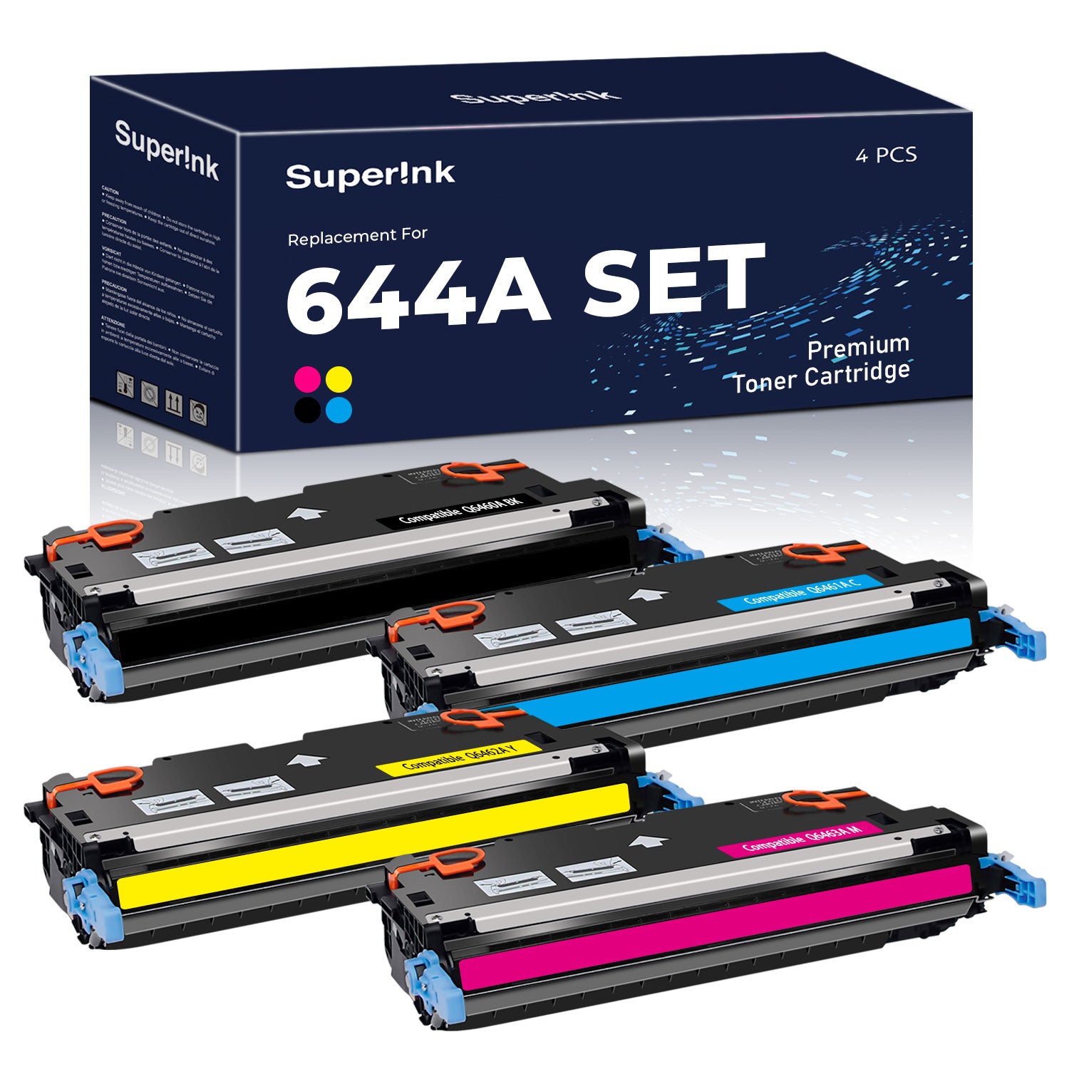 compatible avec l'ensemble HP Q6460A / Q6461A / Q6462A / Q6463A